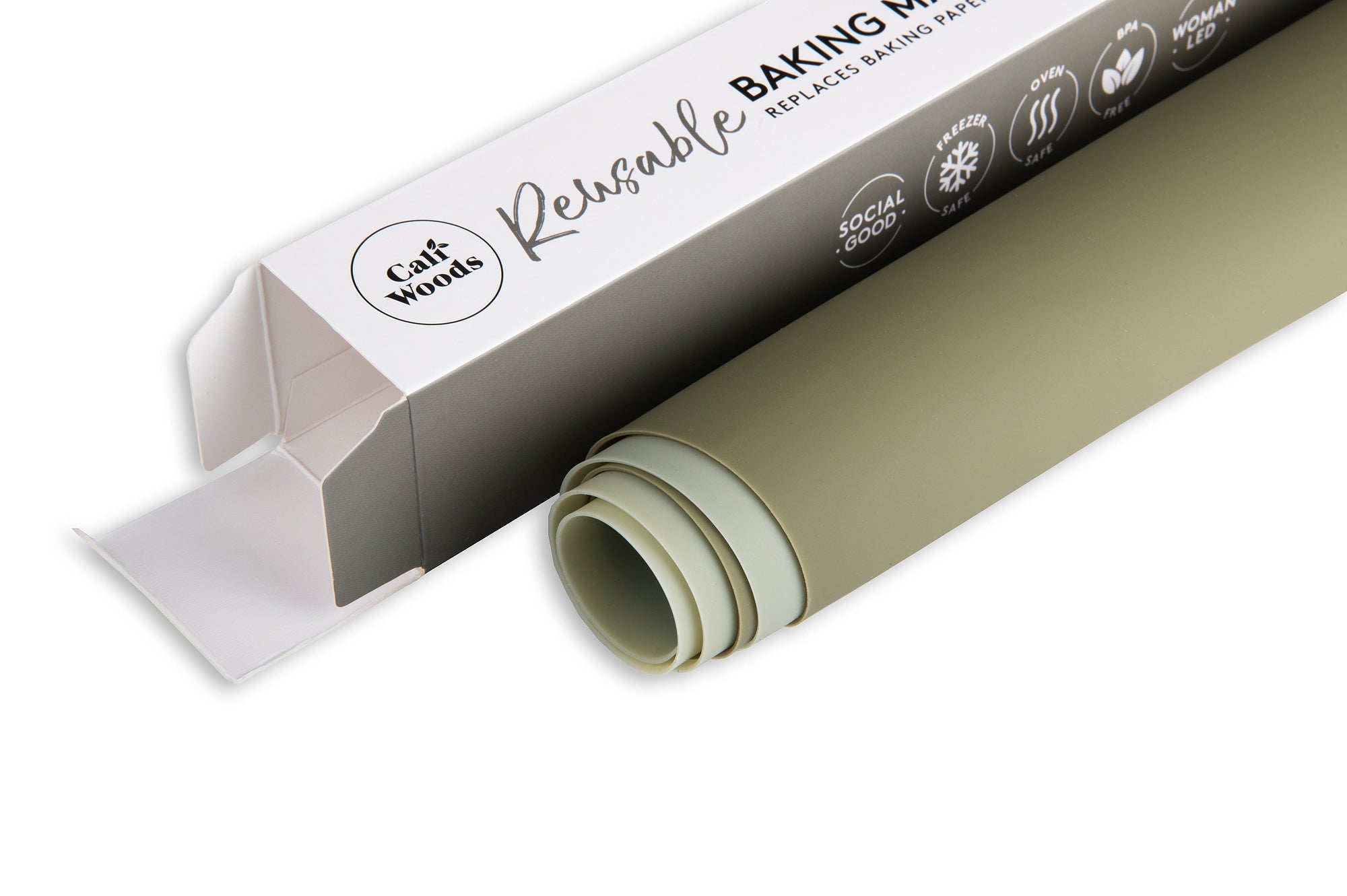 Forest set of the Reusable Baking Mats from CaliWoods