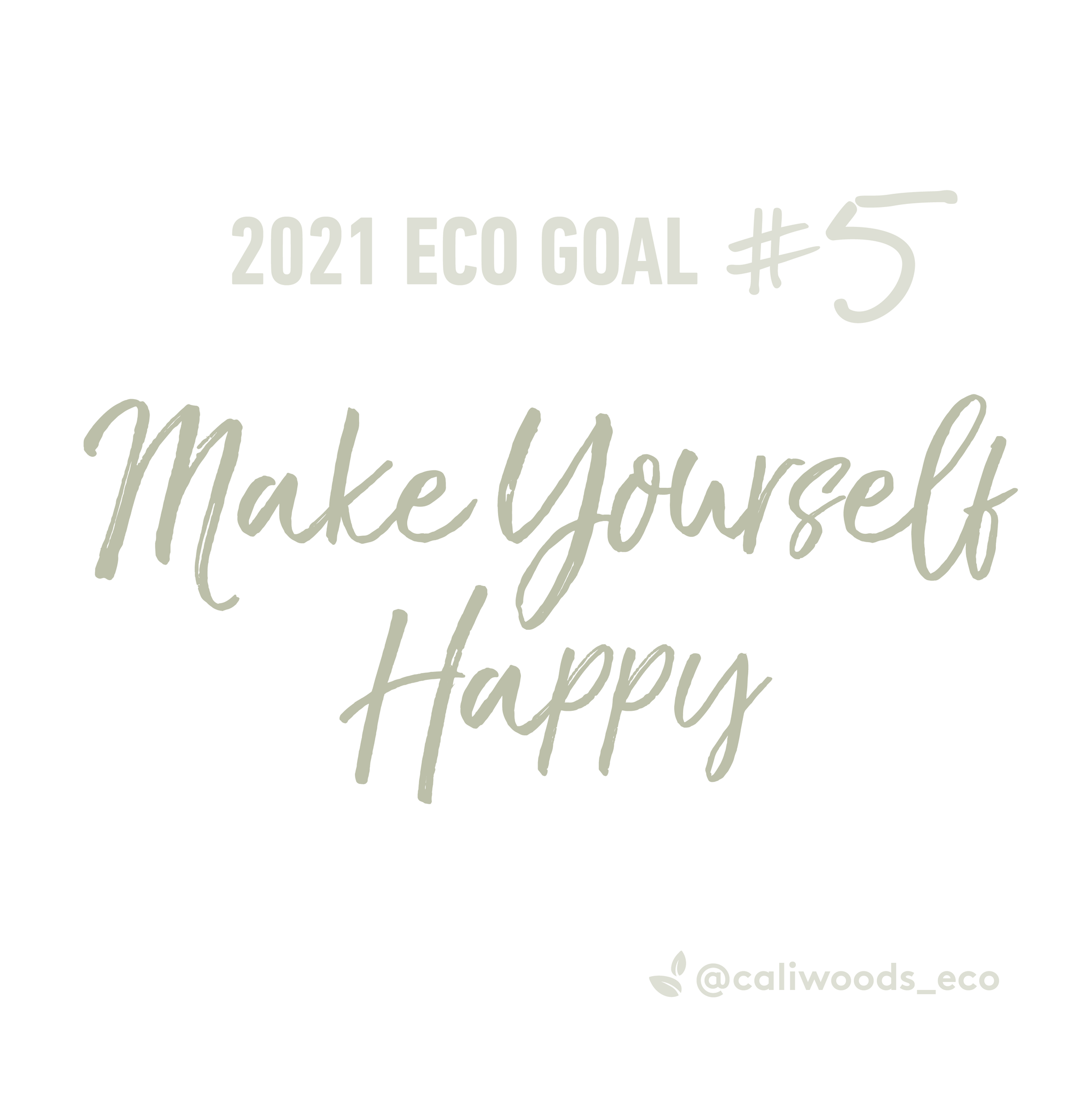 5 Eco Goals for 2021