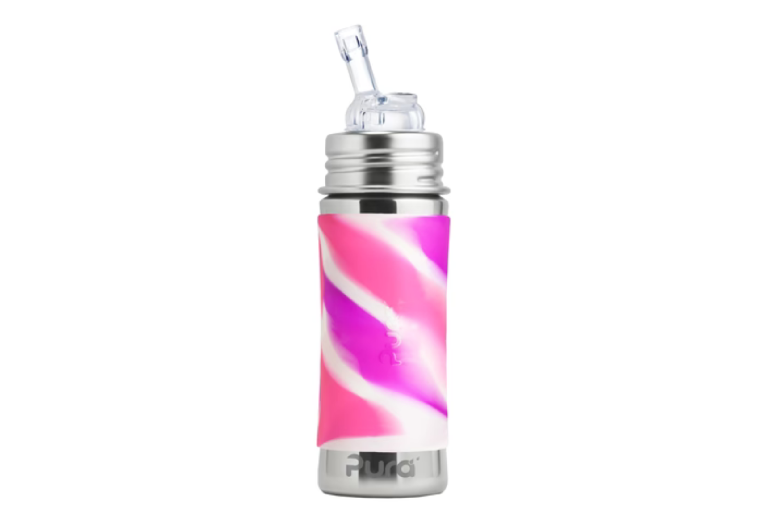 Baby & Toddler Bottles - Pink Swirl