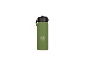 Dawny Adventure Club Insulated Drink Bottles - Moss - Moss 530mL