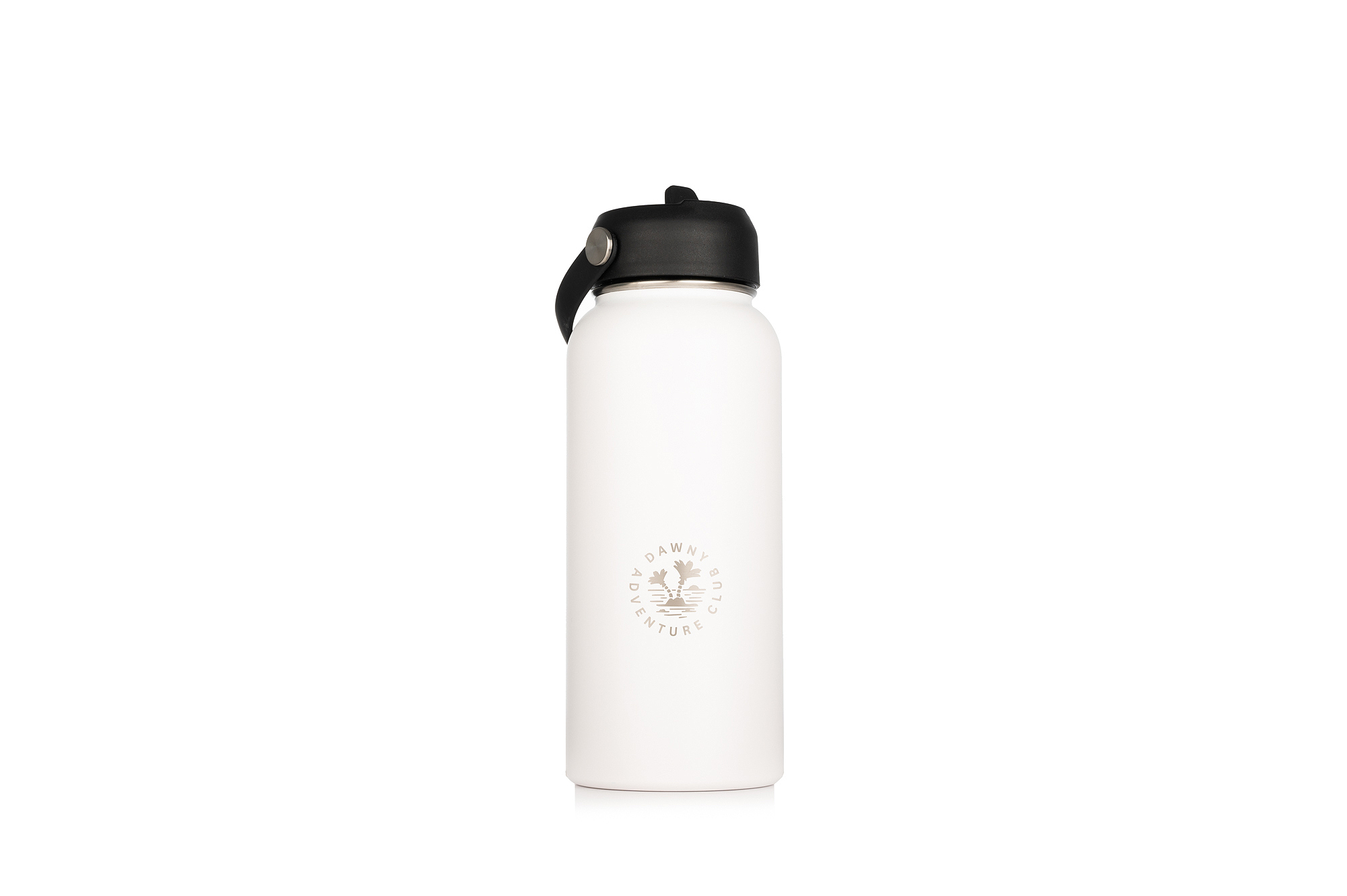 Dawny Adventure Club Insulated Drink Bottles - White - White 950mL