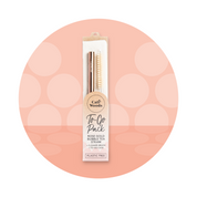 To-Go Straw Packs - Bubble Straw Rose Gold