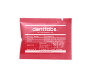 Denttabs Toothpaste Tablets - 1 Year - Fluoride - Strawberry