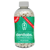 Denttabs Toothpaste Tablets - Mint - 1 Year - Fluoride Free Mint
