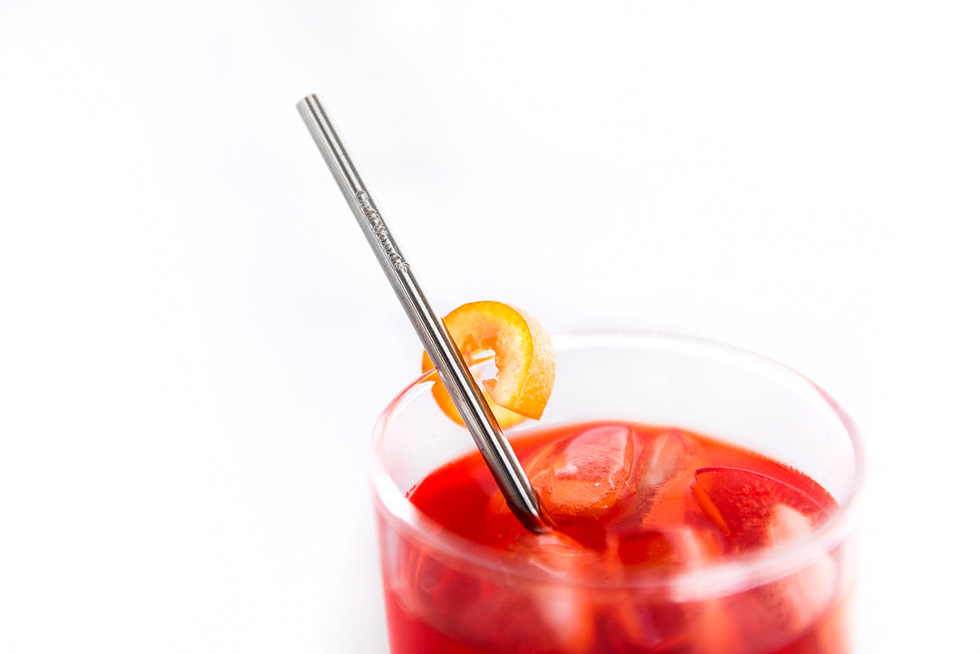 Single Straw - Drinking - Rose Gold