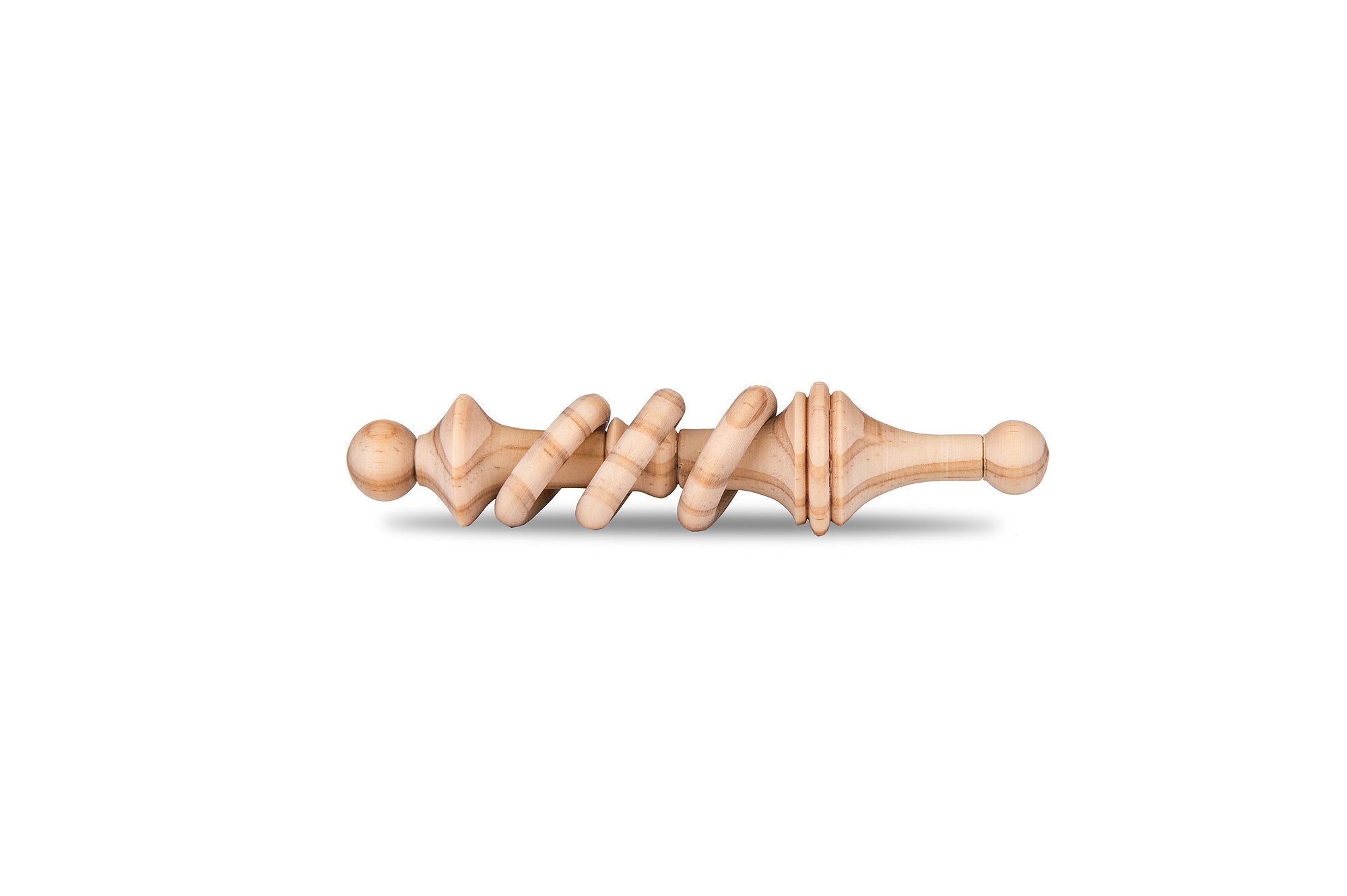 Handmade Wooden Rattle - Default Title