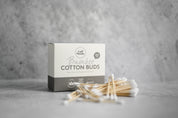 Bamboo Cotton Buds Close up shot 