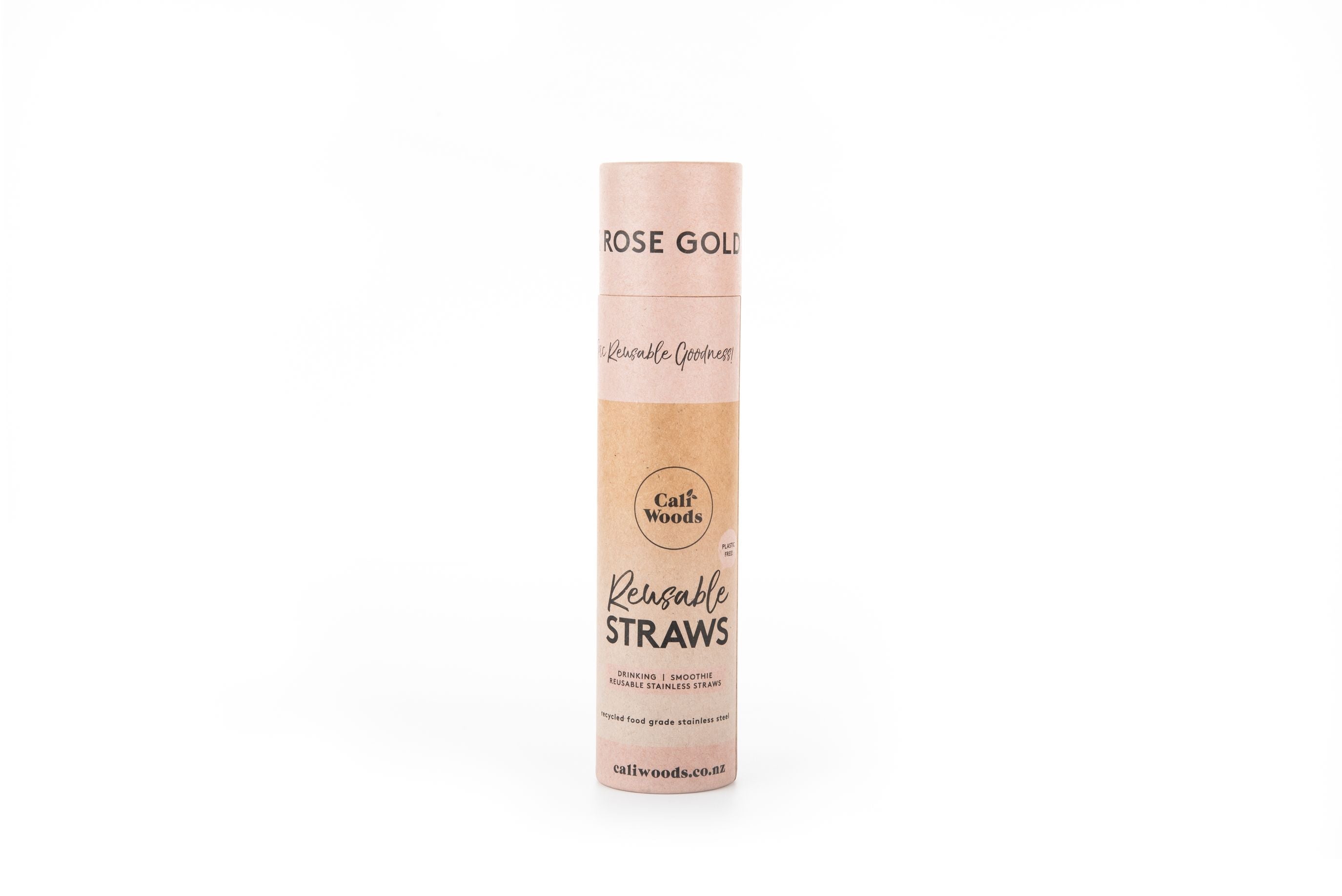 Bulk Reusable Straw Tube - Rose Gold - Default Title