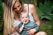 Organic & Ethical Baby Shower Gift Kit - Animals In Rust