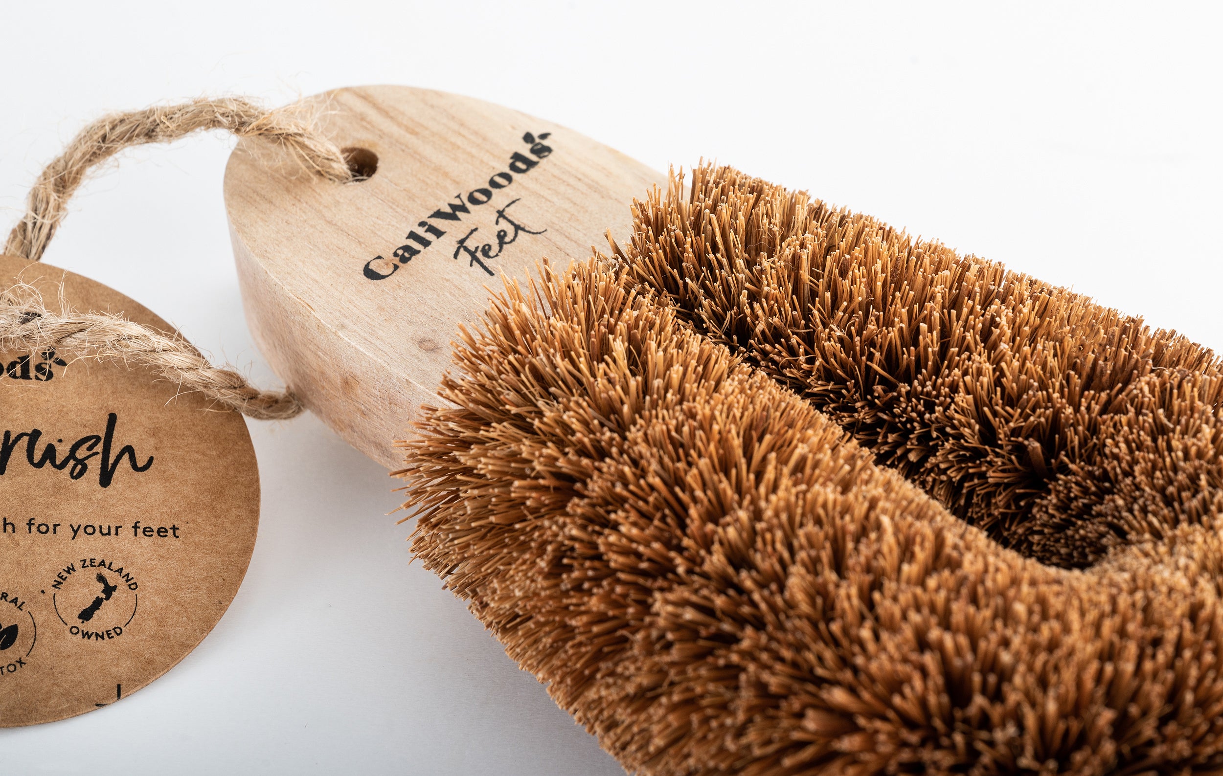 Wooden Foot Scrubber