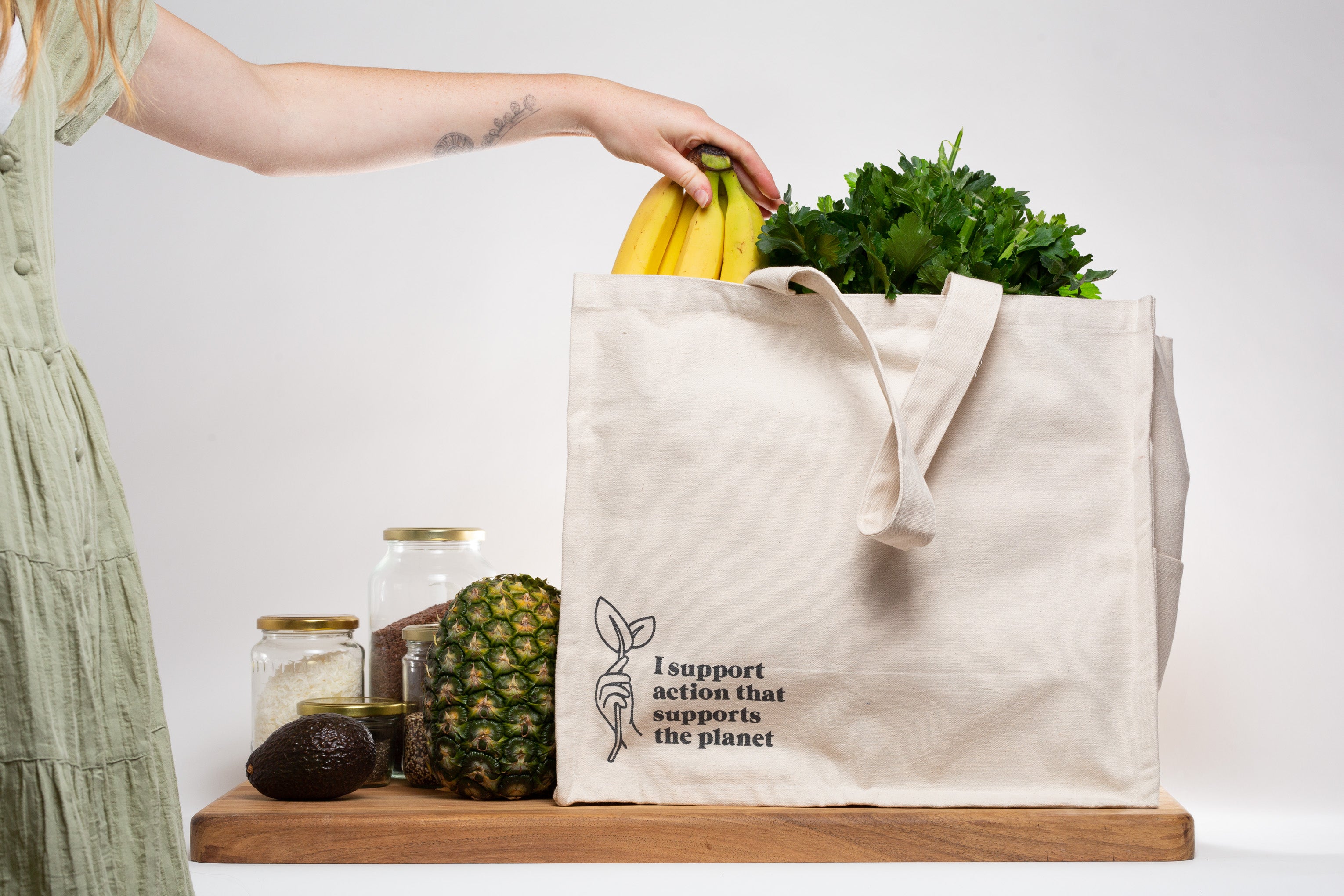 Grocery Tote Bag - The Minimal